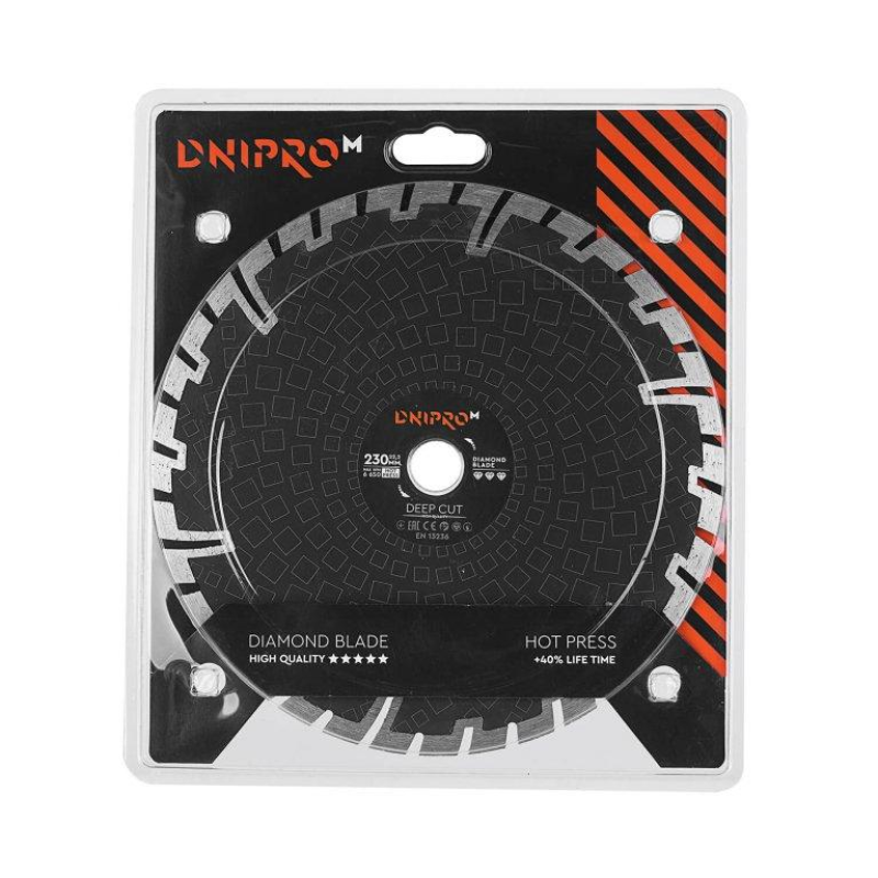 Алмазний диск Dnipro-M 230 22.2 Deep Cut Алмазний диск Dnipro-M 230 22.2 Deep Cut