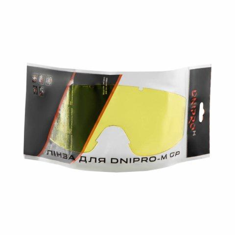 Лінза для окулярів Dnipro-M GP жовта Лінза для окулярів Dnipro-M GP жовта