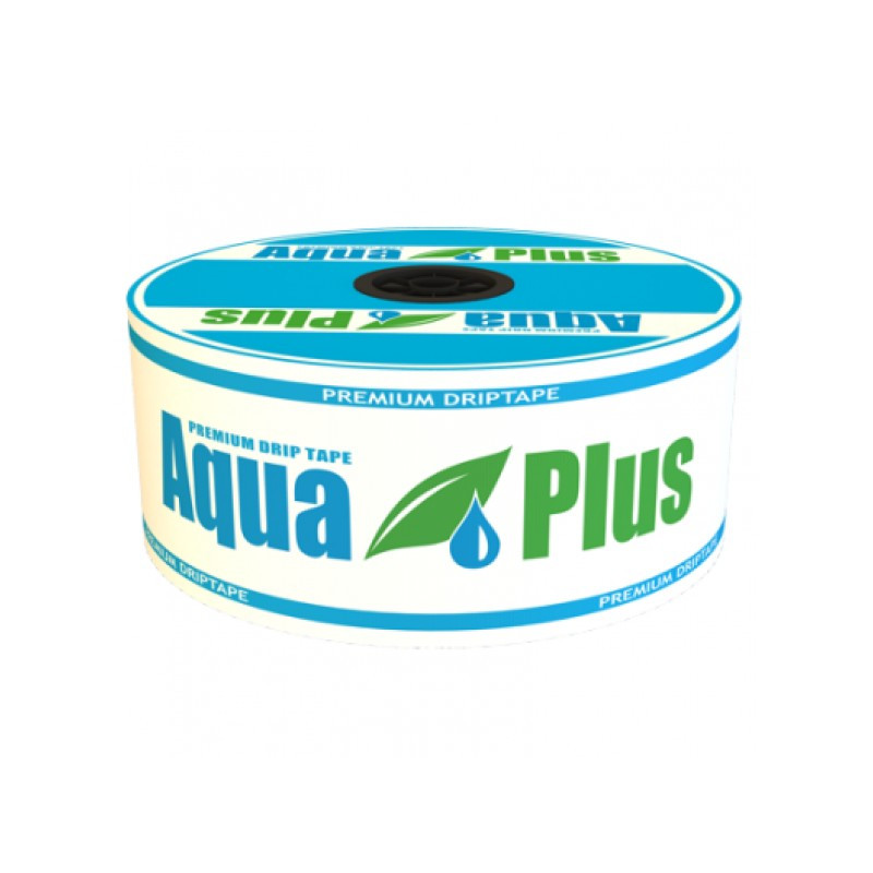 Крапельна стрічка AquaPlus 8 mil, 10 см, 10 л/год, 1000 м