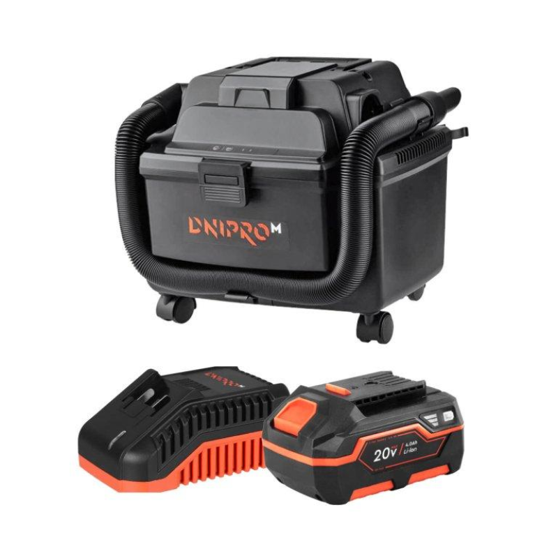 Акумуляторний пилосос Dnipro-M DVC-200BC ULTRA + Акумуляторна батарея BP-240 + Зарядний пристрій FC-230