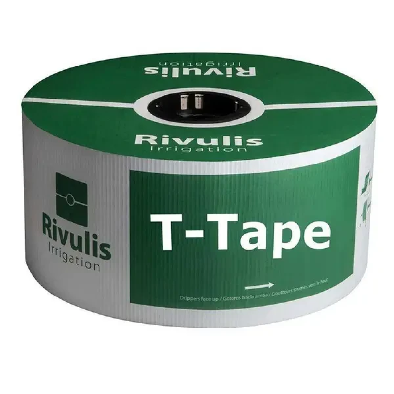 Крапельна стрічка T-Tape 8 mil 20 см 5 л/год 2300 м