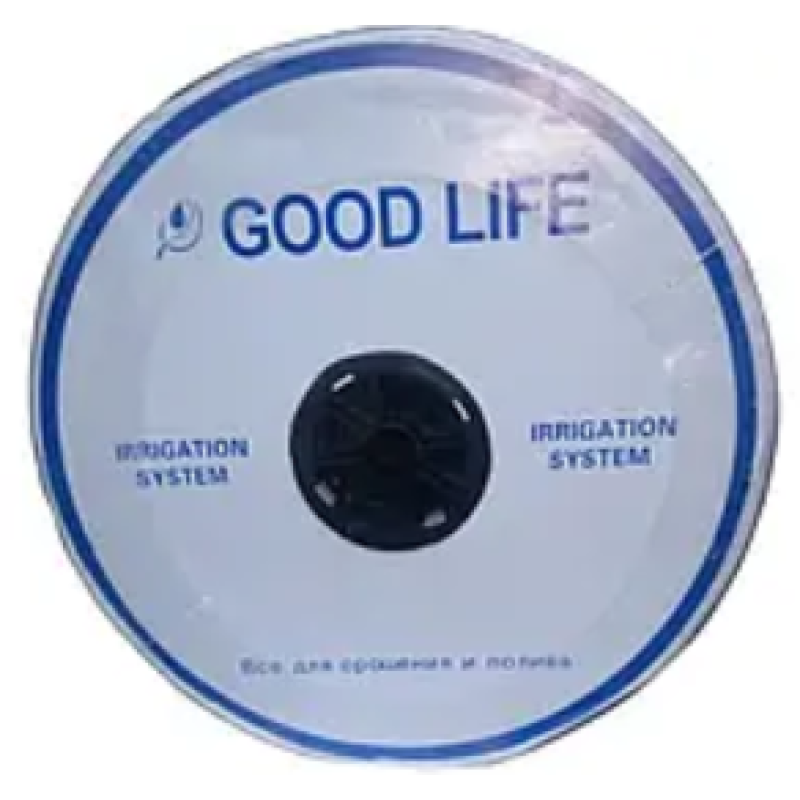 Крапельна стрічка Корея еміторна GOOD LIFE 6 mil/20 см, водовилив 1,1 л/год, у бухті 3000 м