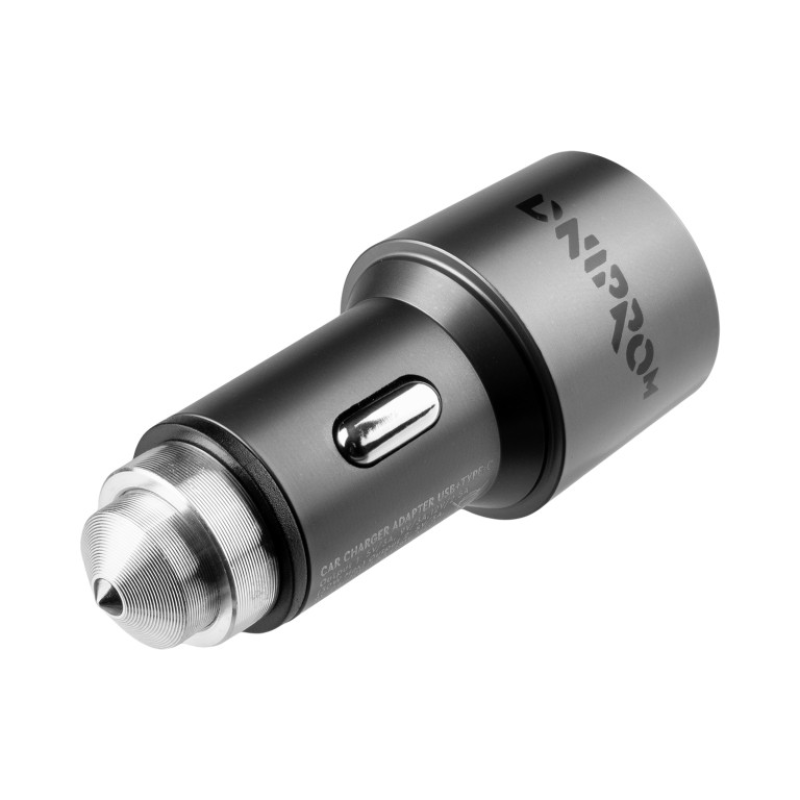 Блок зарядний для автомобіля Dnipro-M Type-C USB-C