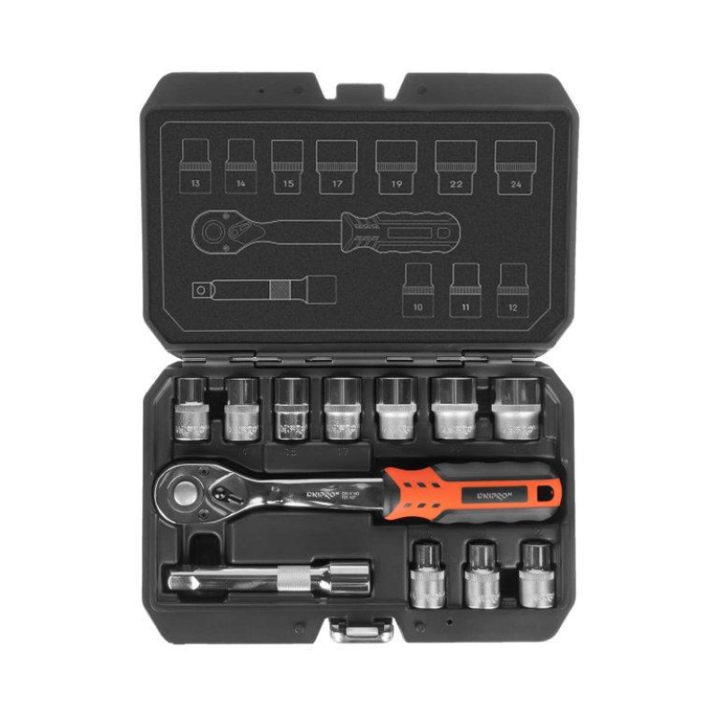 Набір інструментів Dnipro-M ULTRA Super Lock, 1/2“ 12 шт.