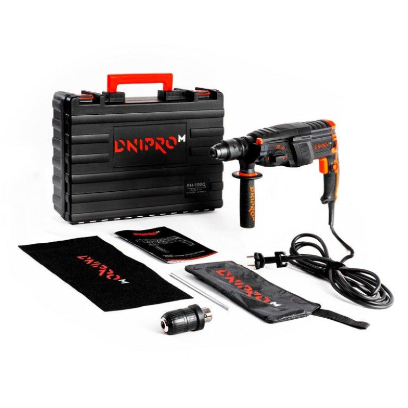 Перфоратор прямий Dnipro-M RH-100Q Перфоратор прямий Dnipro-M RH-100Q