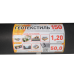 Геотекстиль (150 г/м2) 1.2*50 чорний геотекстиль від бур“янів